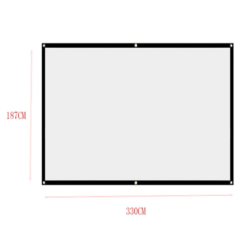 📺 50% OFF NOW! ✨ High Definition Projection Screen - 120-inch Diagonal with Matte White Surface for Crystal Clear Home Cinema Experience 🎬🌟