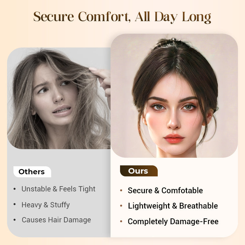 🔥2025 Hot Sale🔥Partial Bangs Hair Piece
