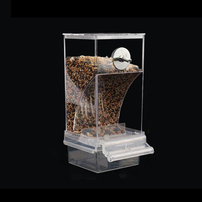 🐦Automatic No-Spill Transparent Bird Feeder