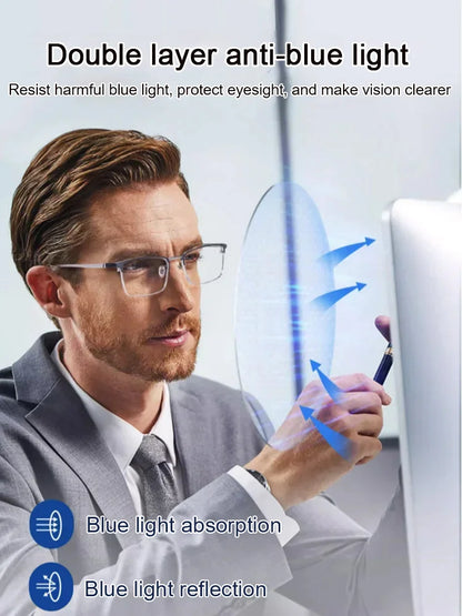 🔥 2026 Hot Sale 50% OFF🔥Ultra Anti-Blue Light Presbyopic Reading Glasses
