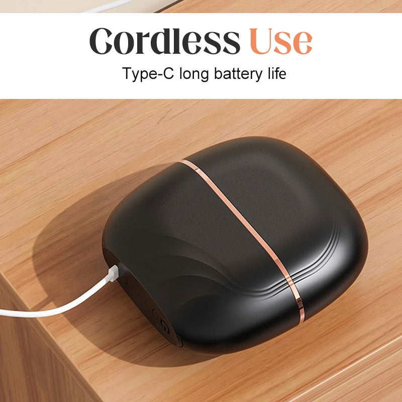 Cordless Hair Straightener Comb – 3-Temp & Anti-Scald Design