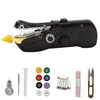 🧵 Mini Electric Sewing Machine – Lightweight, Portable & Easy to Use! ✨
