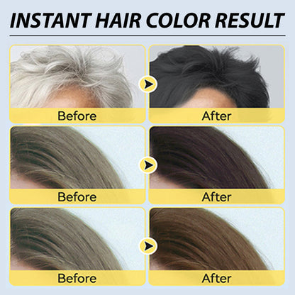 ⏳Time-Limited Special⏰ 3-in-1 Hair Coloring Shampoo, Plant Extracts for Vibrant Hair