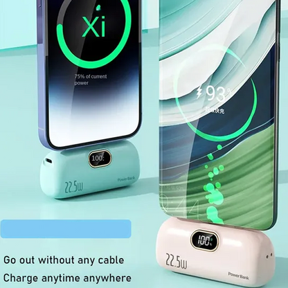 【Limited Offer 50% OFF!】 ChargeGo™ 5000mAh Mini Power Bank – Ultra-Portable & Universally Compatible🔋📱