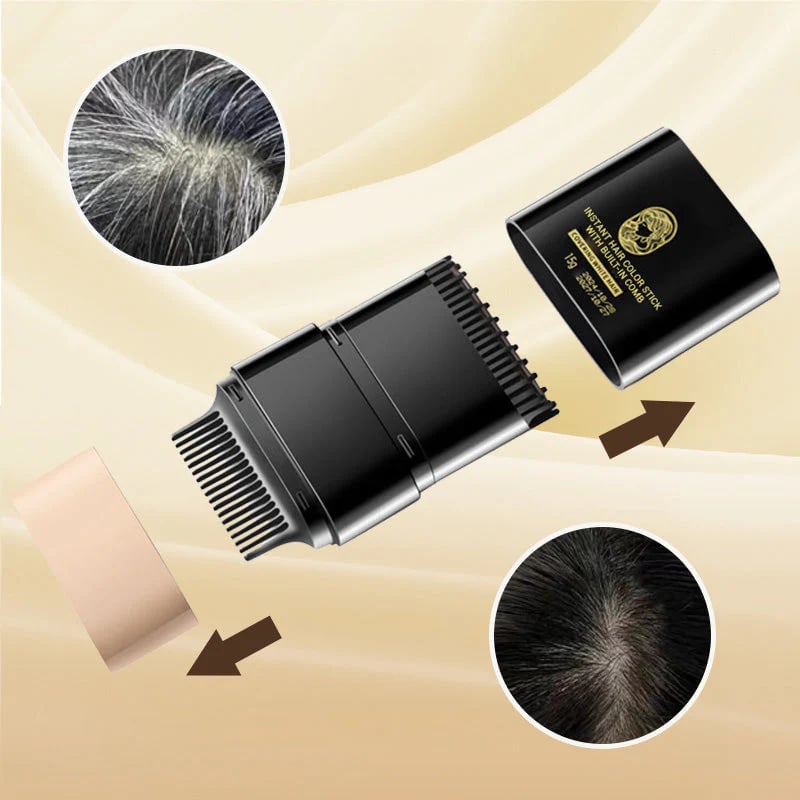 🥳2026 HOT SALE🥳💞50% OFF!✨ 💝Instant Hair Colour Stick with Built-In Comb🔥