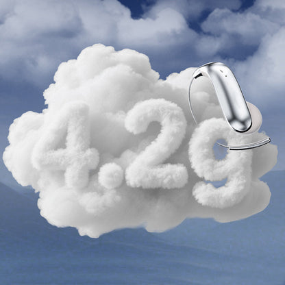 🎁2026 New Arrivals 50% OFF💥Bluetooth 6.0 Earbuds – 4.2g ultra-light, barely there feel. 48H playtime, IPX5 sweatproof. Perfect for runs & daily listening. ⚡✨