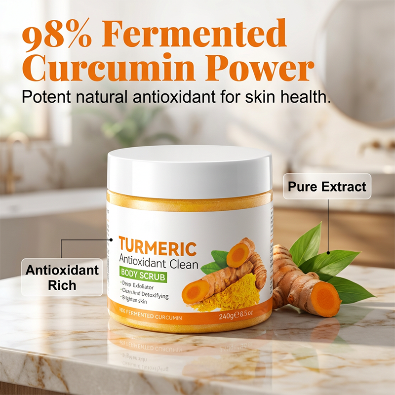 🌿Deep Cleansing Turmeric & Citrus Body Scrub- Radiance In Every Use 🌿