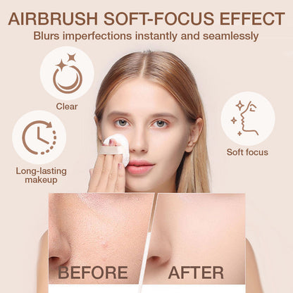 🥳2026 HOT SALE🥳💞50K+ SOLD! 🌸💧Waterproof Setting Matte Powder Compact🦋✅